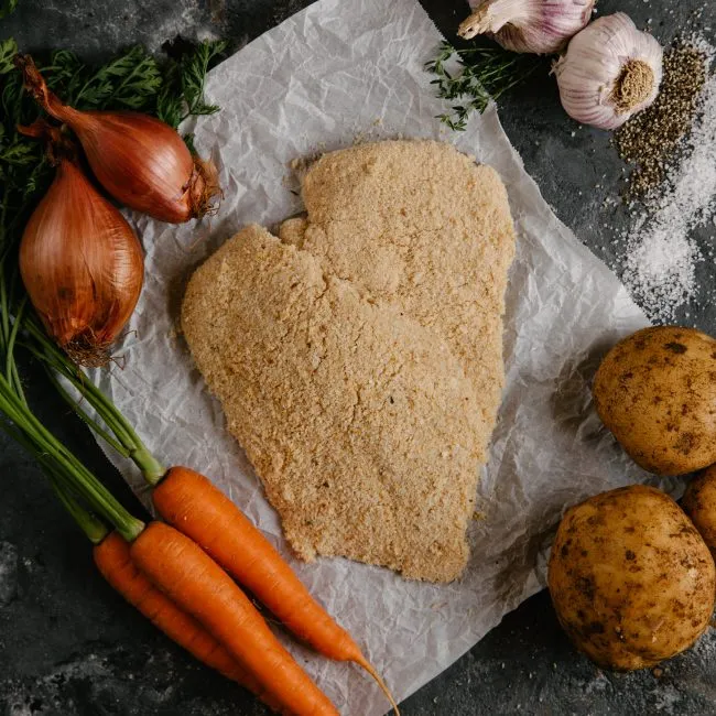 Crumbed Chicken Schnitzel